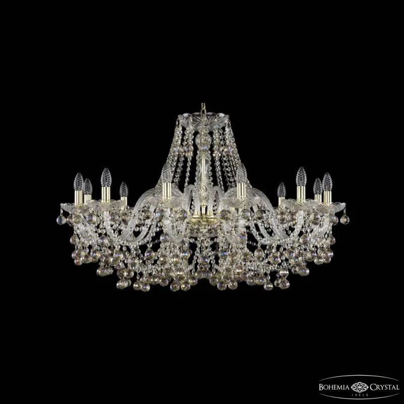 Подвесная люстра Bohemia Ivele Crystal 1409 1409/12/360 G K801