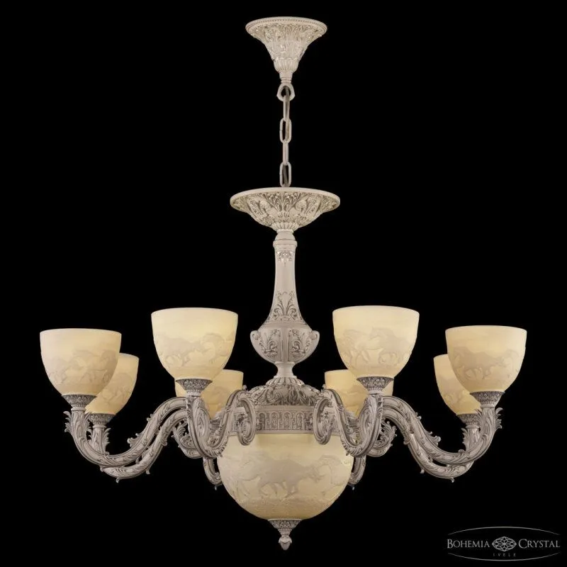 Подвесная люстра Bohemia Ivele Crystal AL7901 AL79101P/8/250 WMN P1 U Horse