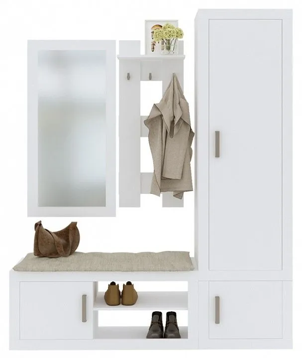 Стенка для прихожей Merdes Toivo ТОЙ-ПР 7 БЕБЕ Стенка для прихожей Merdes Toivo ТОЙ-ПР 7 БЕБЕ