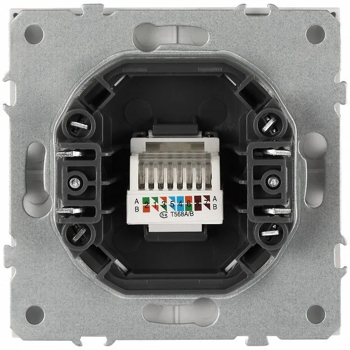 Розетка Ethernet RJ-45 без рамки Эра Galaxy Б0070750