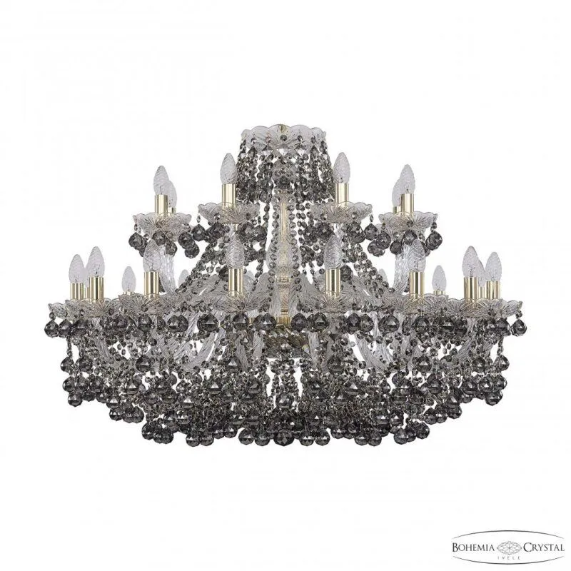Подвесная люстра Bohemia Ivele Crystal 1409 1409/16+8/360 G R731