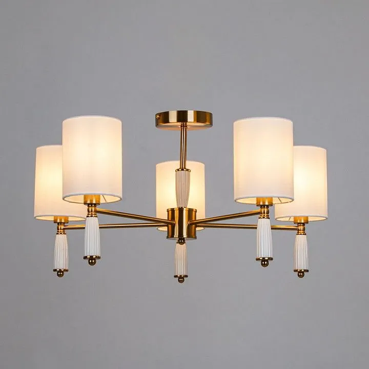Люстра на штанге Arte Lamp WAVERLEY A4102PL-5PB