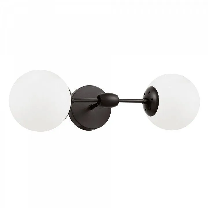 Бра LUMINA DECO ZODIAK LDW 6001-2 BK+WT