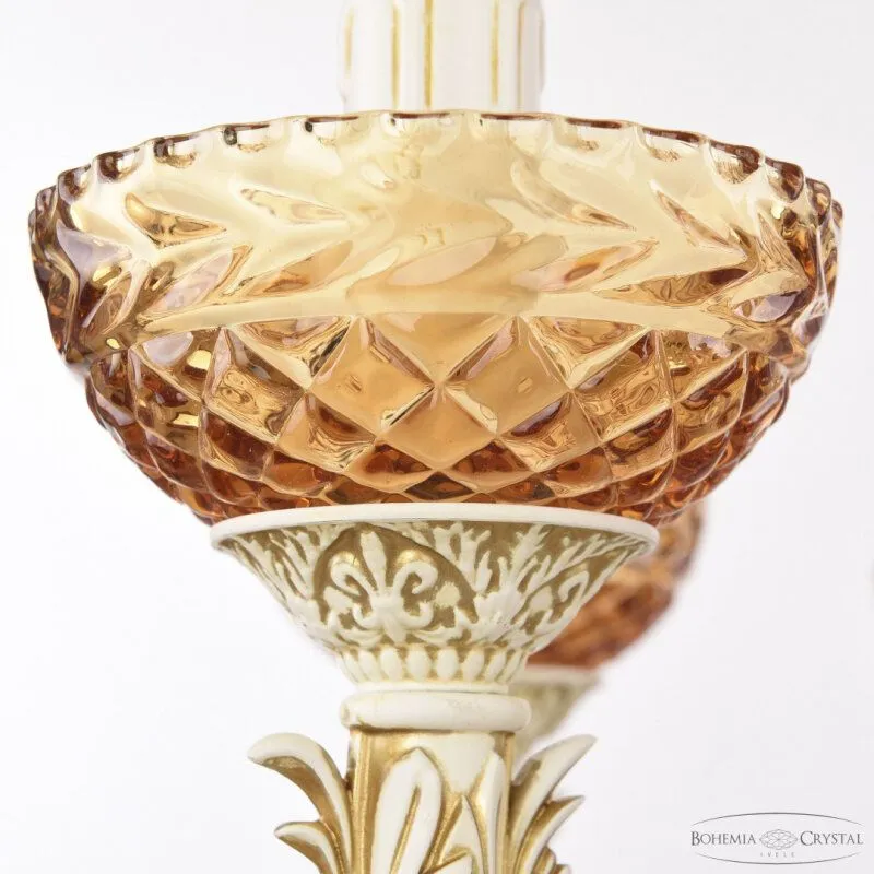 Подвесная люстра Bohemia Ivele Crystal AL7901 AL79101/8/250 B WMG P Amber/M-1F