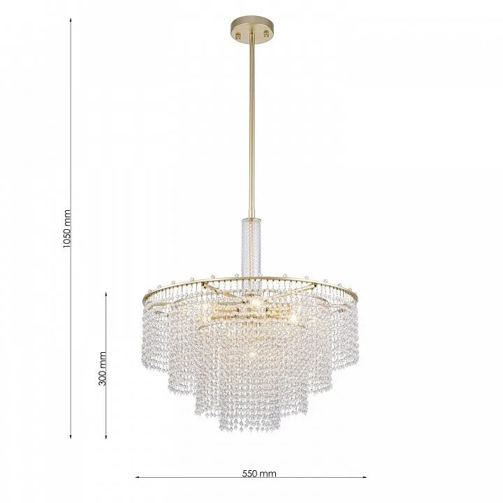 Подвесная люстра Favourite Fringe 4762-7P