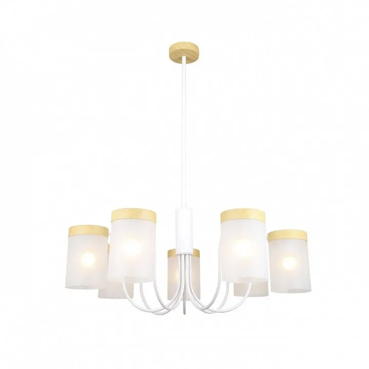 Люстра на штанге Escada Harmony 1172/7P White