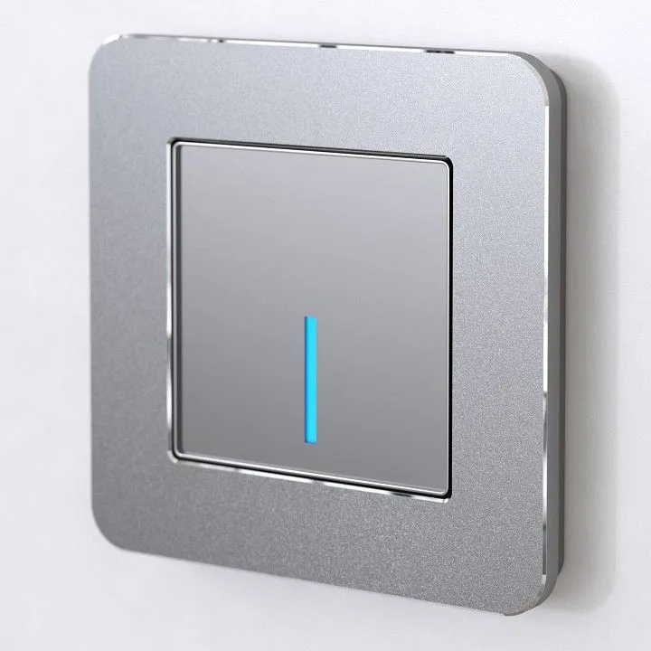 Рамка на 1 пост Werkel Platinum (алюминий) W0012606