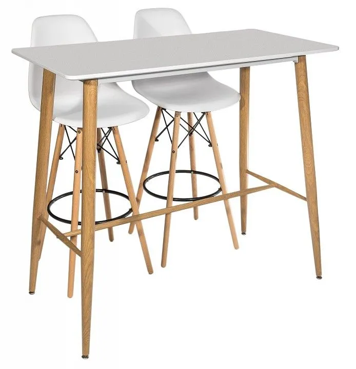 Стул барный Stool Group Eames 8056H WHITE SEAT DUAL, 8056H WHITE SEAT+8056H LEGS, УТ000001398 Стул барный Stool Group Eames 8056H WHITE SEAT DUAL, 8056H WHITE SEAT+8056H LEGS, УТ000001398
