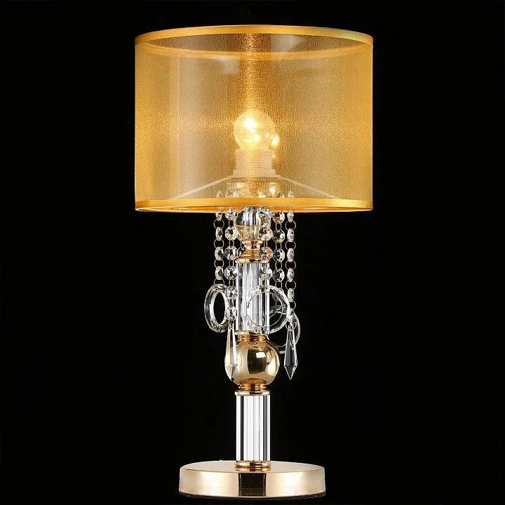 Настольная лампа декоративная ILLUMICO  IL6219-1T-27 GD