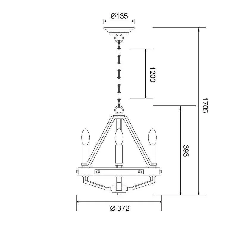 Подвесная люстра Wertmark BRENDA WE586.03.023