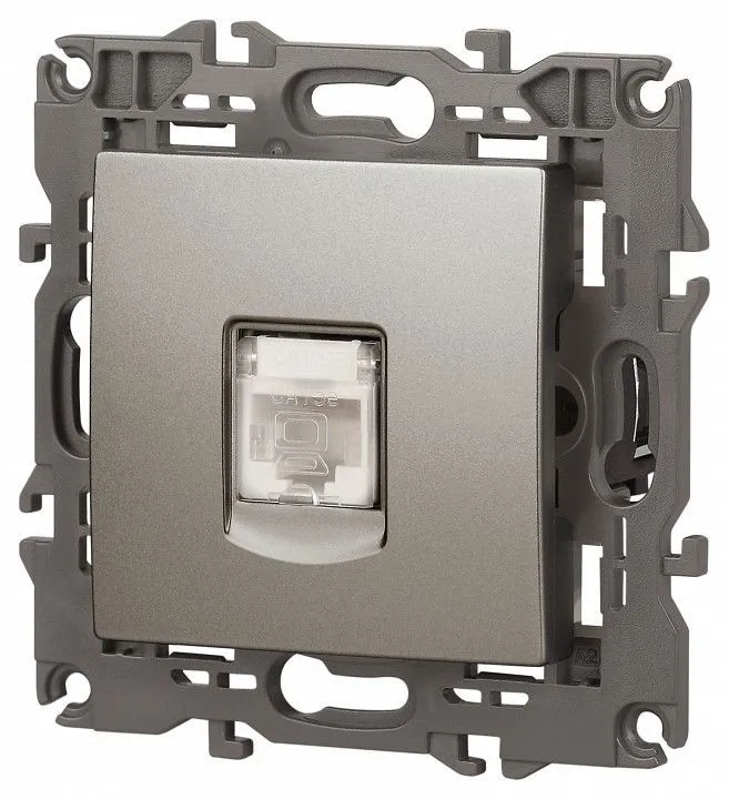 Розетка Ethernet RJ-45 без рамки Эра Эра Elegance 14-3107-16