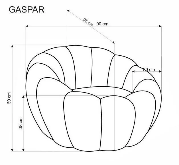 Кресло Gaspar 2