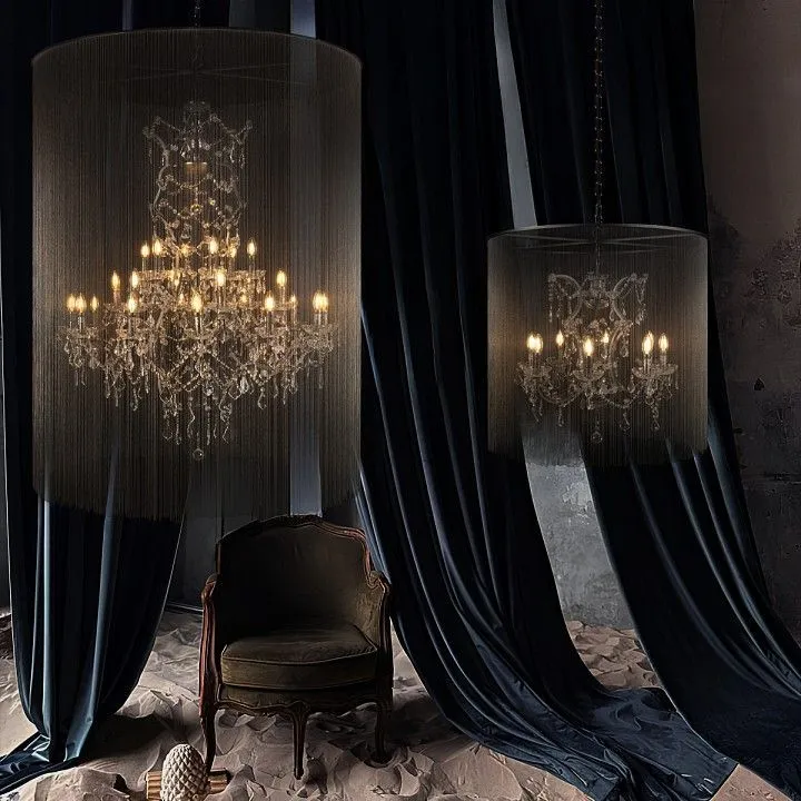 Подвесная люстра Loft it Vaille Crystal 10450/1200