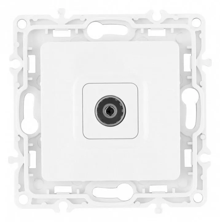 ТВ-розетка без рамки Arte Milano am-217 217.43-1.white
