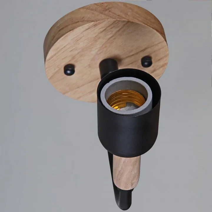 Бра Reluce 99960 99960-0.2-01 BK+WOOD