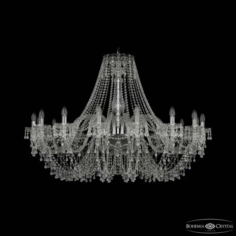 Подвесная люстра Bohemia Ivele Crystal 1410 1410/16/460 Ni V0300