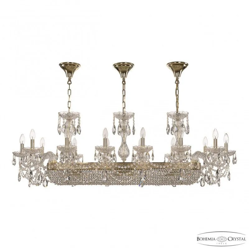 Подвесная люстра Bohemia Ivele Crystal 1453 1453/14/195/1000 G
