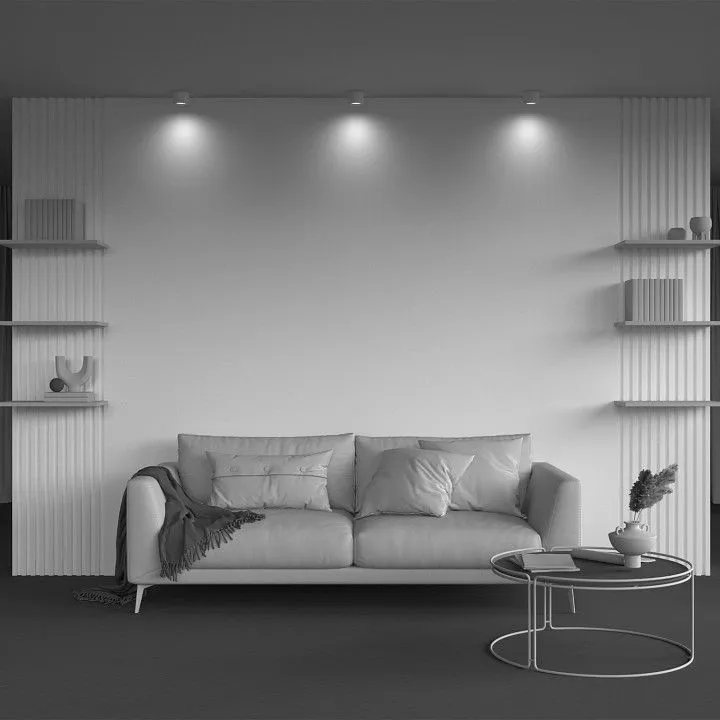 Накладной светильник Maytoni Technical Калипсо C106CL-GX53-W