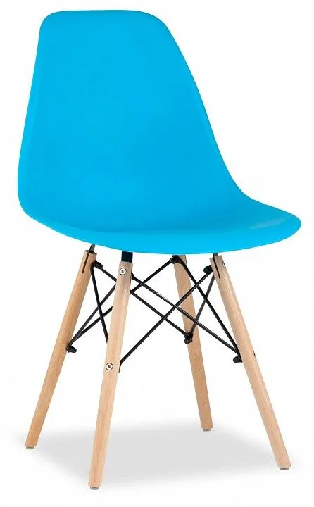 Набор из 4 стульев Stool Group Eames Y801 aqua X4, УТ000003476 Набор из 4 стульев Stool Group Eames Y801 aqua X4, УТ000003476