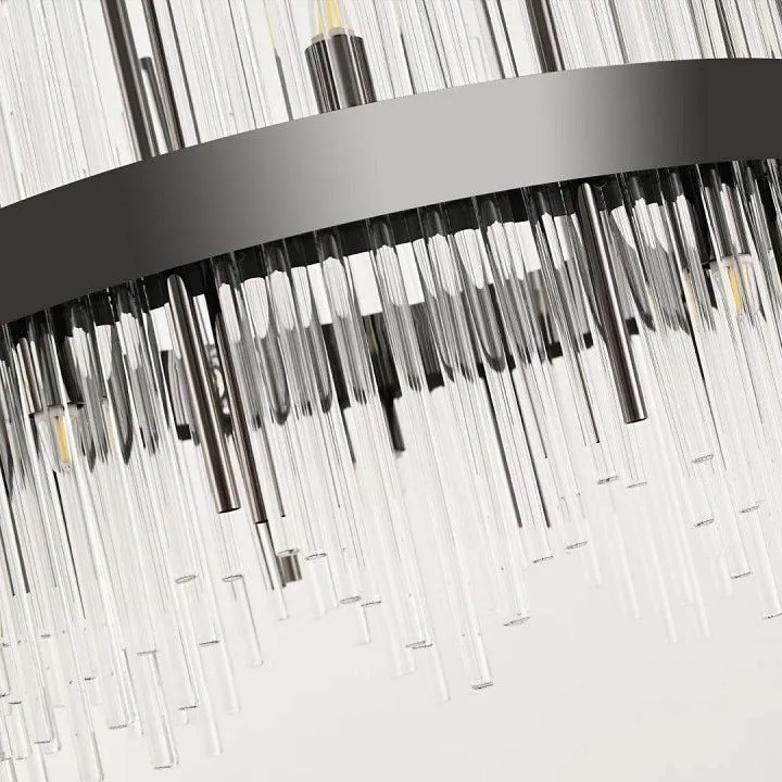 Подвесная люстра Arte Milano Бари 430110.400.8.G9.A2 BK