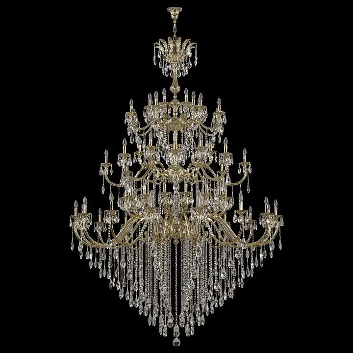 Подвесная люстра Bohemia Ivele Crystal 7218 72118/32+16+16/755/3d B G Y3