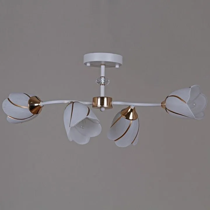 Люстра на штанге Reluce  35360-0.3-04 WH+FG