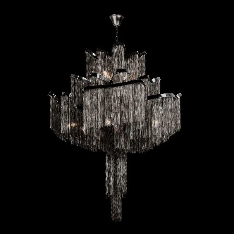 Подвесная люстра Loft it Stream 10208/1000 Gunmetal