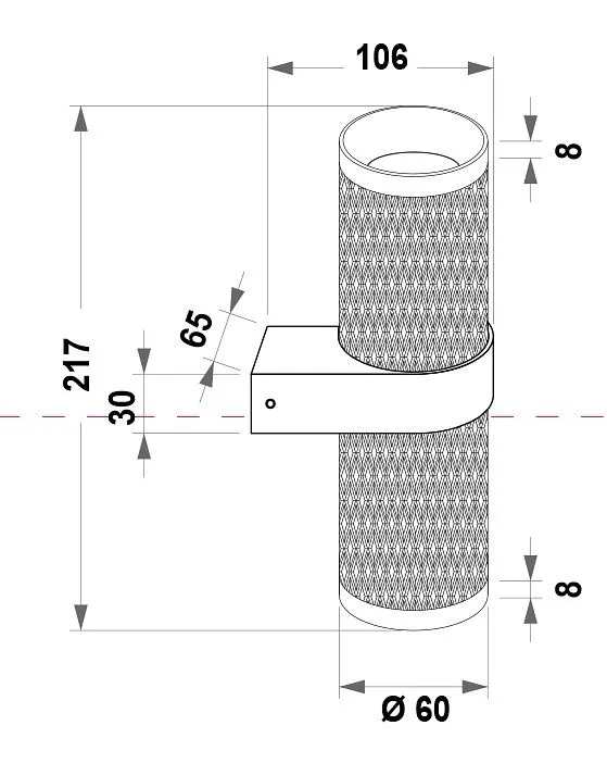 Бра Maytoni Technical Фокус Дизайн C069WL-02B