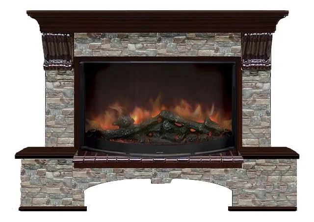 Комплект из электрокамина напольного и портала Glenrich Бостон К ГЦ Rondo 86 БК860047 Комплект из электрокамина напольного и портала Glenrich Бостон К ГЦ Rondo 86 БК860047
