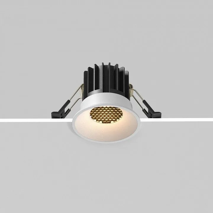 Встраиваемый светильник Maytoni Technical Раунд DL058-7W2.7K-W