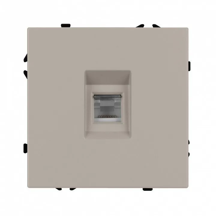 Розетка Ethernet RJ-45 и со шторками, без рамки Arlight SCT-NOBE 059438