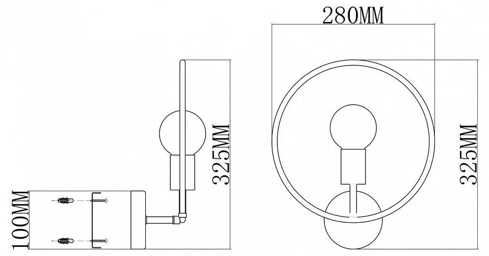 Бра Moderli Sachara V11582-1W