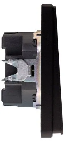Переключатель проходной одноклавишный без рамки Kranz ROUND KR-78-0709-3