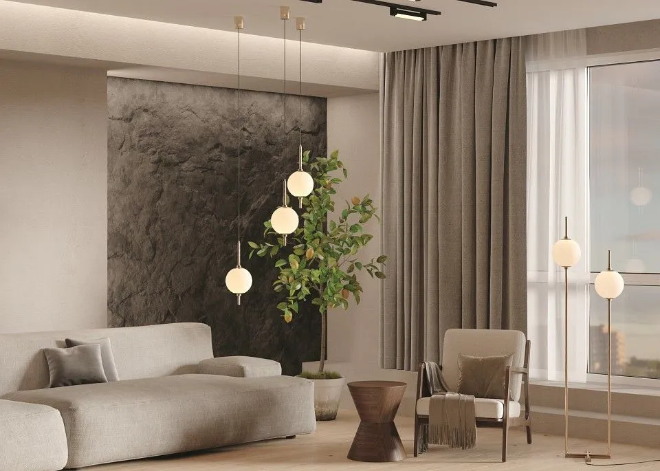 Торшер Maytoni Шестое чувство Z020FL-L12BS3K