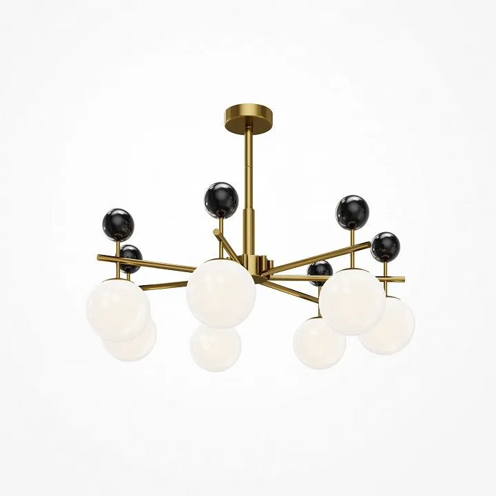 Люстра на штанге Maytoni Музео MOD436PL-07BS
