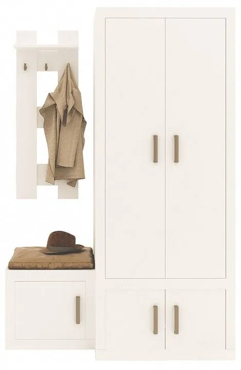 Стенка для прихожей Merdes Toivo ТОЙ-ПР 2 БЕБЕ Стенка для прихожей Merdes Toivo ТОЙ-ПР 2 БЕБЕ