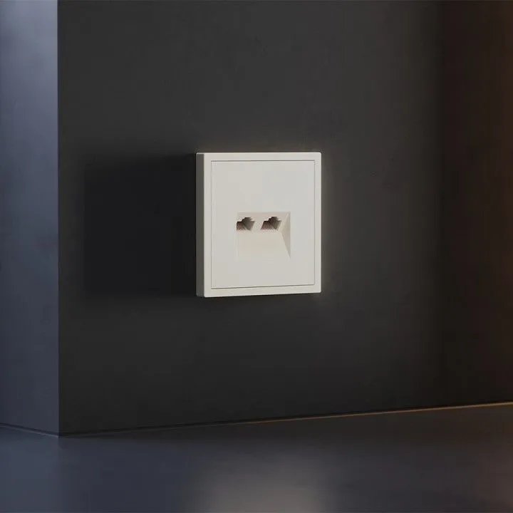 Накладка для розетки RJ-11 или RJ-45 Voltum S70 VLS001413
