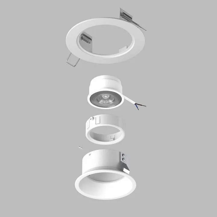 Встраиваемый светильник Lightstar Domino D61607BMOD