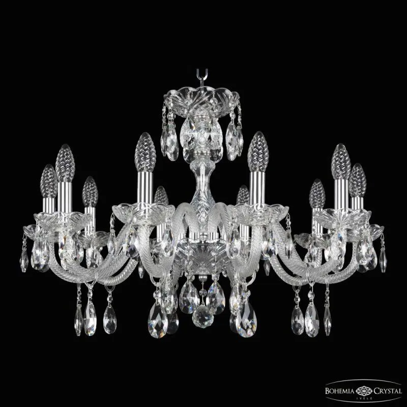 Подвесная люстра Bohemia Ivele Crystal 117 117/10/240 Ni