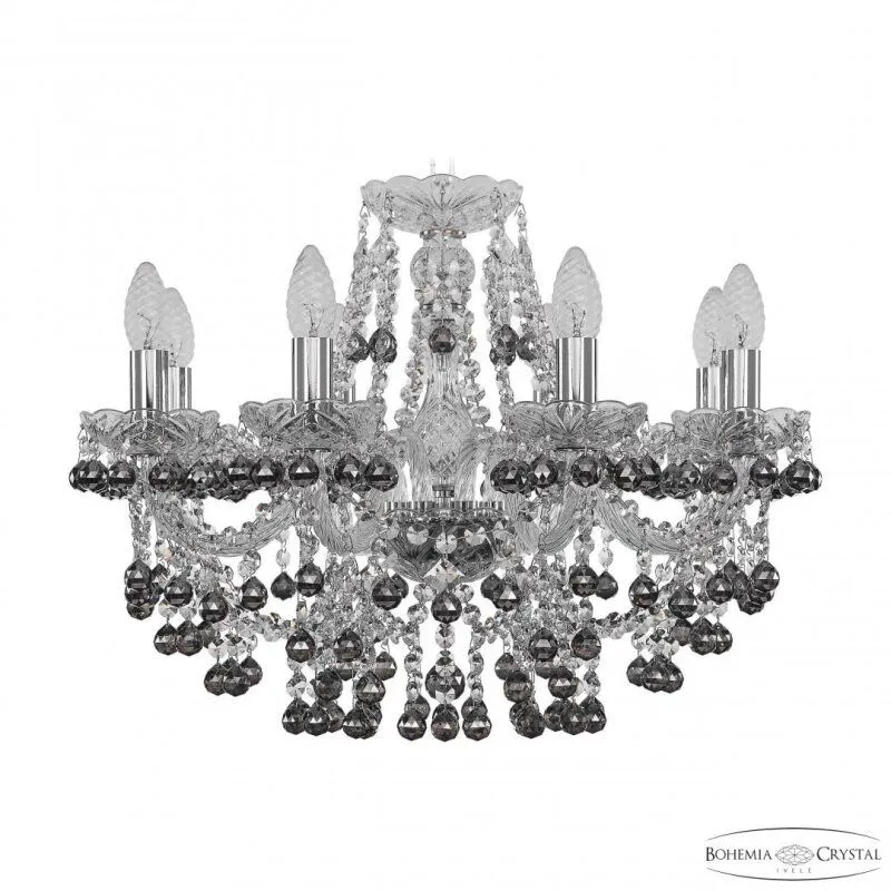 Подвесная люстра Bohemia Ivele Crystal 1409 1409/8/195 Ni K731