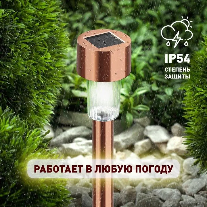 Наземный низкий светильник Эра  SL-SS30-CPR-M