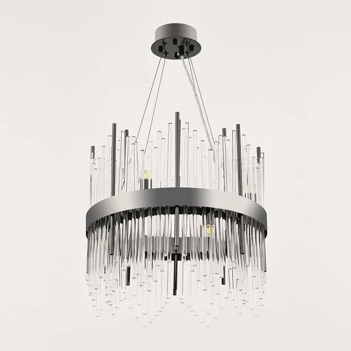 Подвесная люстра Arte Milano Бари 430110.400.8.G9.A2 BK