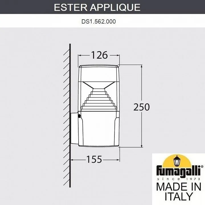 Светильник на штанге Fumagalli ESTER DS1.562.000.AXD1L