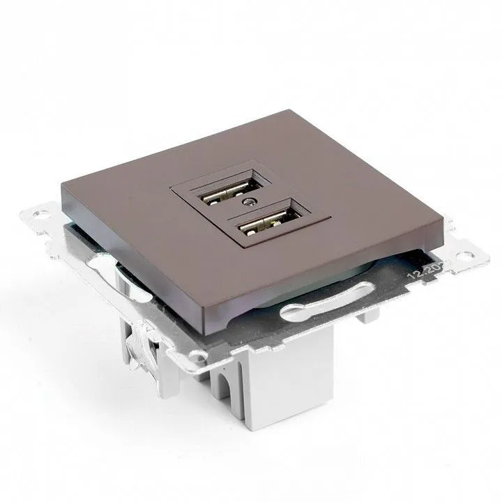 Розетка USB type A без рамки Stekker Катрин 49027
