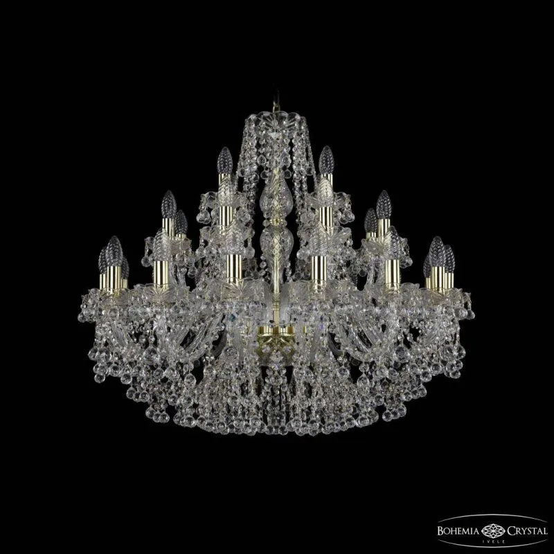 Подвесная люстра Bohemia Ivele Crystal 1409 1409/16+8+4/300 G