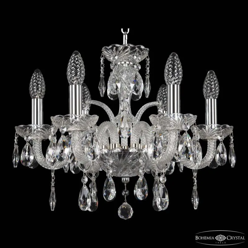 Подвесная люстра Bohemia Ivele Crystal 118 118/6/141 Ni