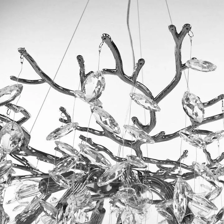 Подвесная люстра Arte Milano Веточка 230110.760.10.E14.D CR