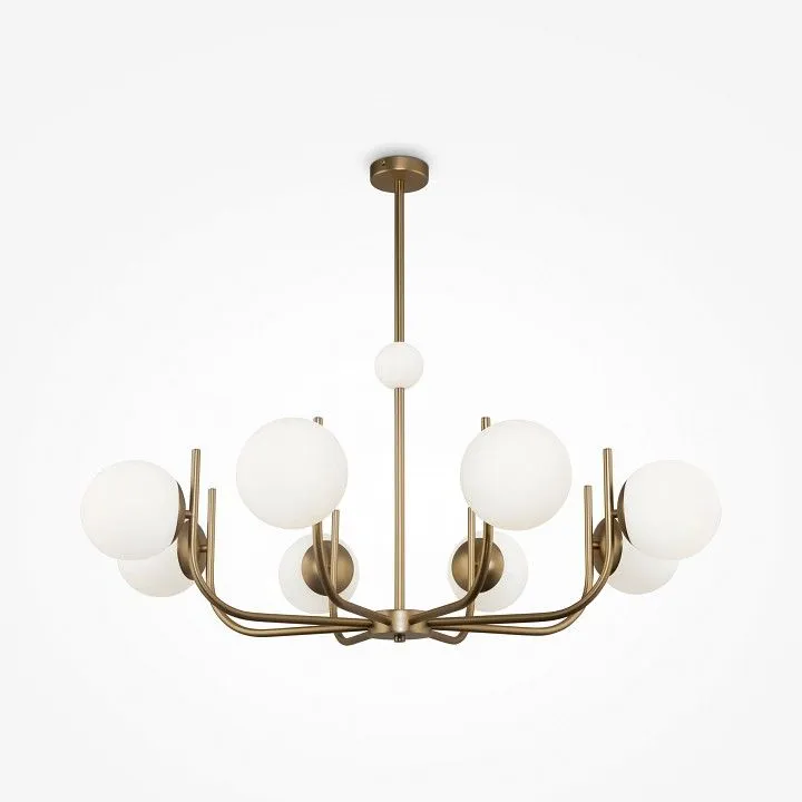 Люстра на штанге Maytoni Рандеву MOD109PL-08BS