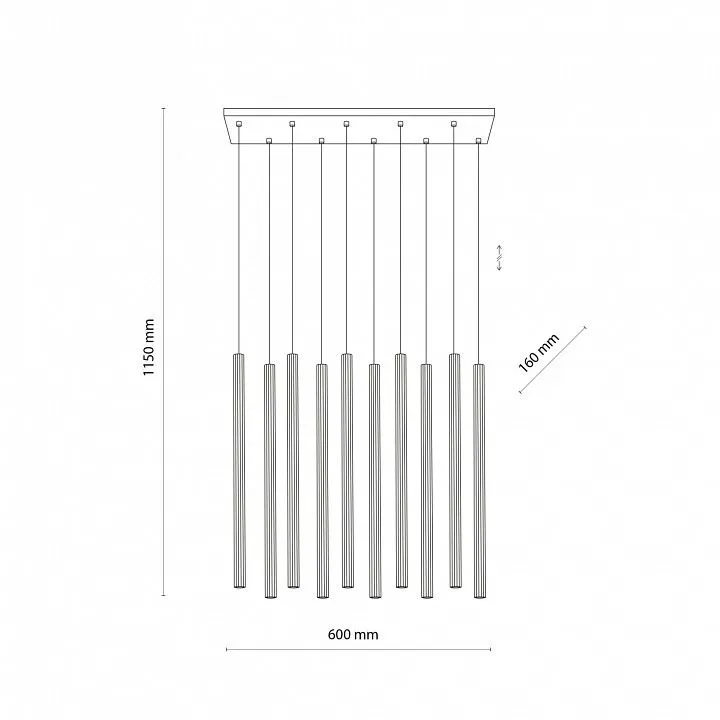 Потолочная люстра TK Lighting  11488