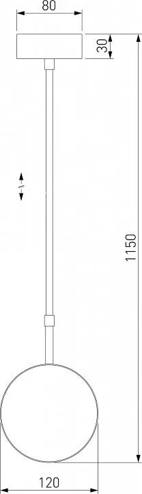 Подвесной светильник Elektrostandard Grollo a060335